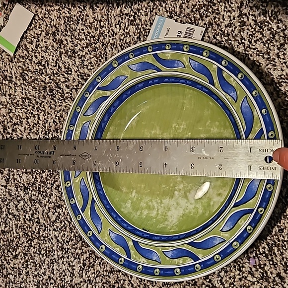 Verseilles Quadrifoglio for Pier 1 Salad/Pasta Bowls set of 2 - Picture 6 of 6